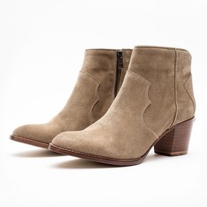 NWT Zadig & Voltaire Molly Boots taupe